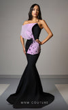 Formal Dresses Mermaid Fit Long Formal Two Tone Prom Dress Black/Purple