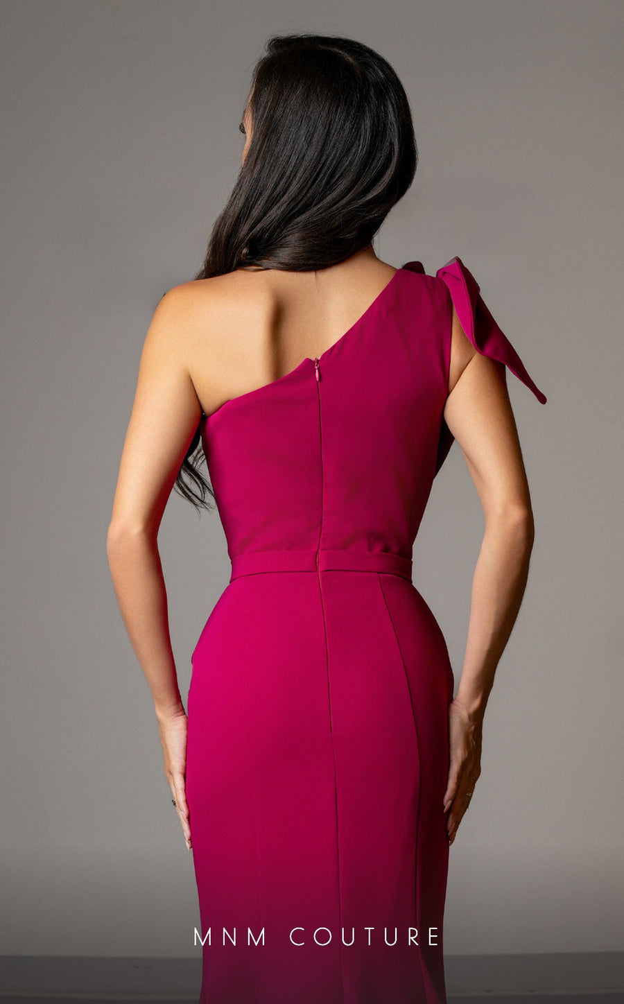 Formal Dresses Prom Mermaid Fit Long Formal Evening Dress Fuchsia