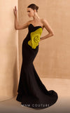 Formal Dresses Prom Fitted Long Formal Mermaid Dress Black/Green