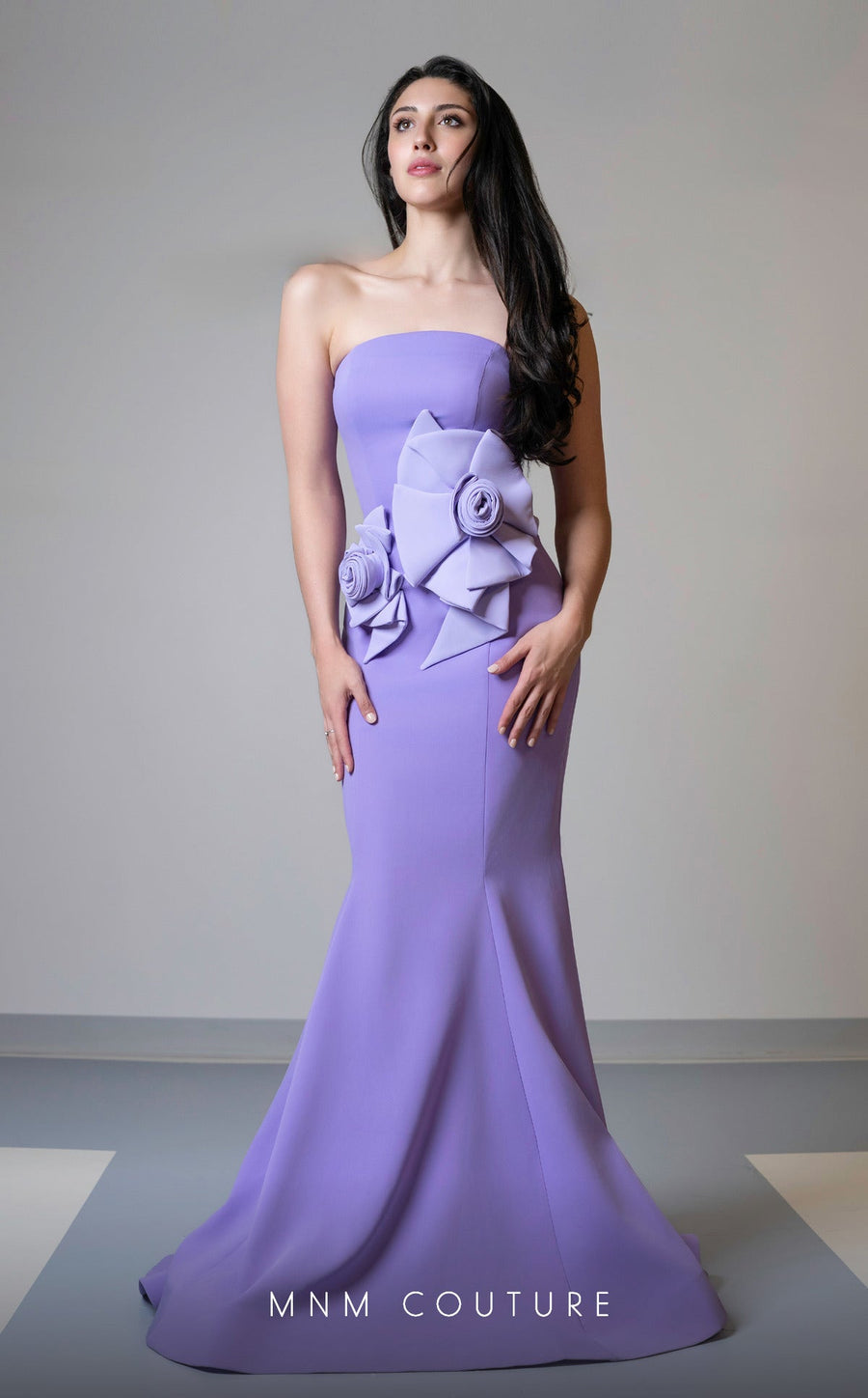 Prom Dresses Fitted Long Formal Mermaid Prom Dress Purple