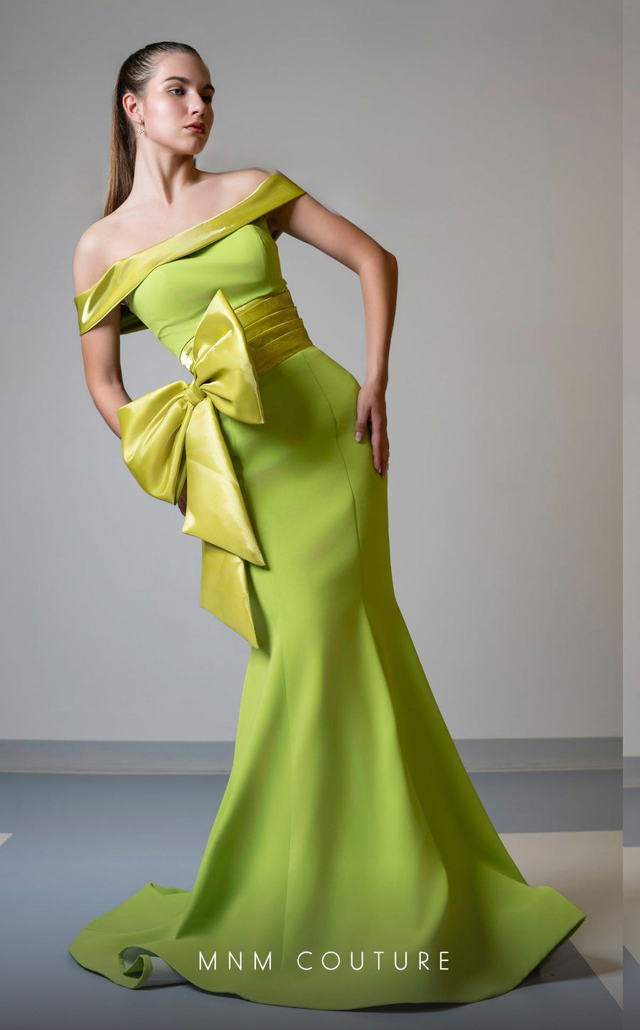 Formal Dresses Prom Long Mermaid Fit Evening Formal Dress Lime