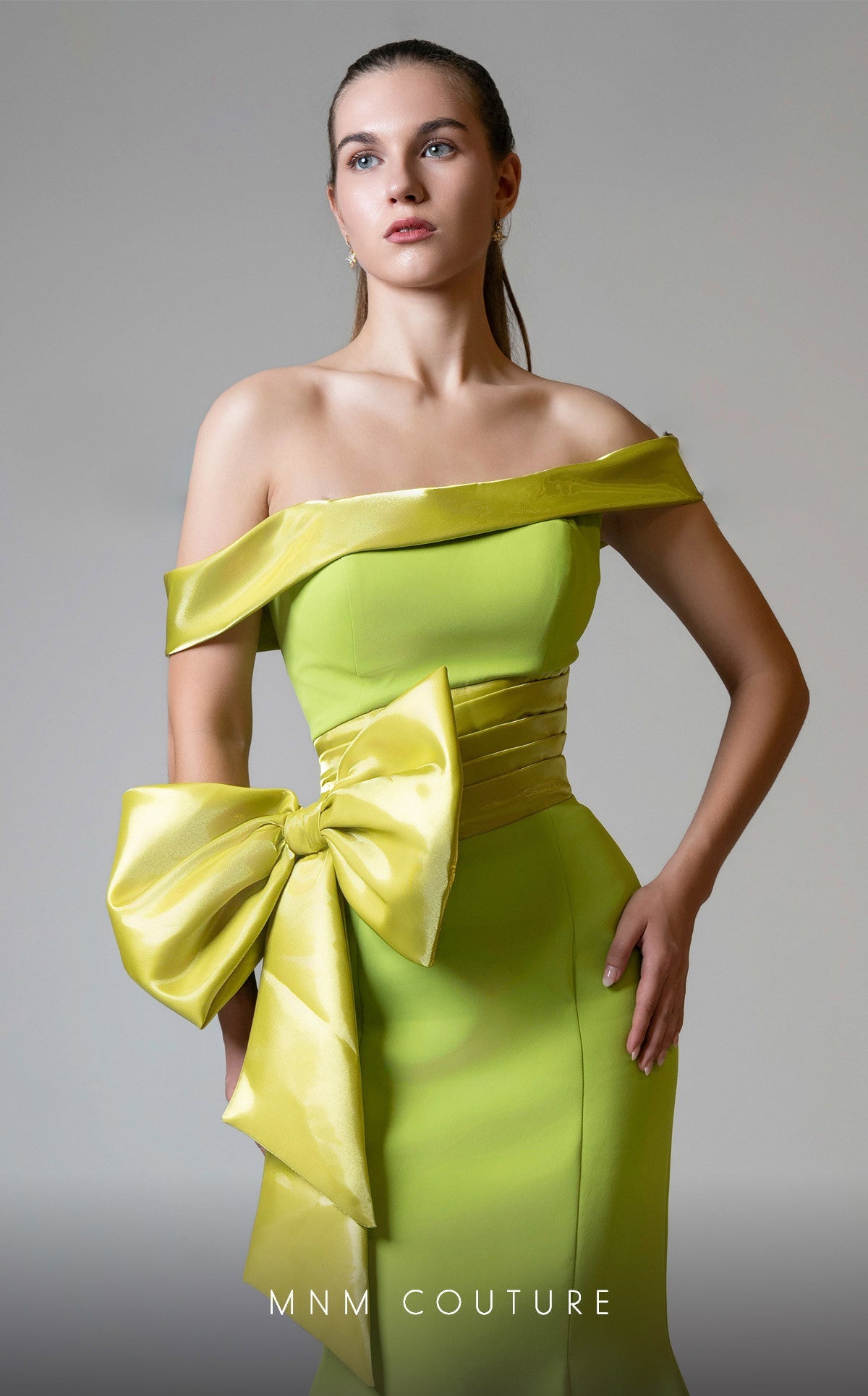 Formal Dresses Prom Long Mermaid Fit Evening Formal Dress Lime