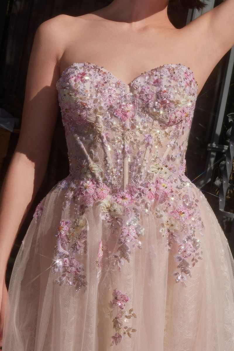 Prom Dresses Long Formal Applique A Line Prom Dress Multi