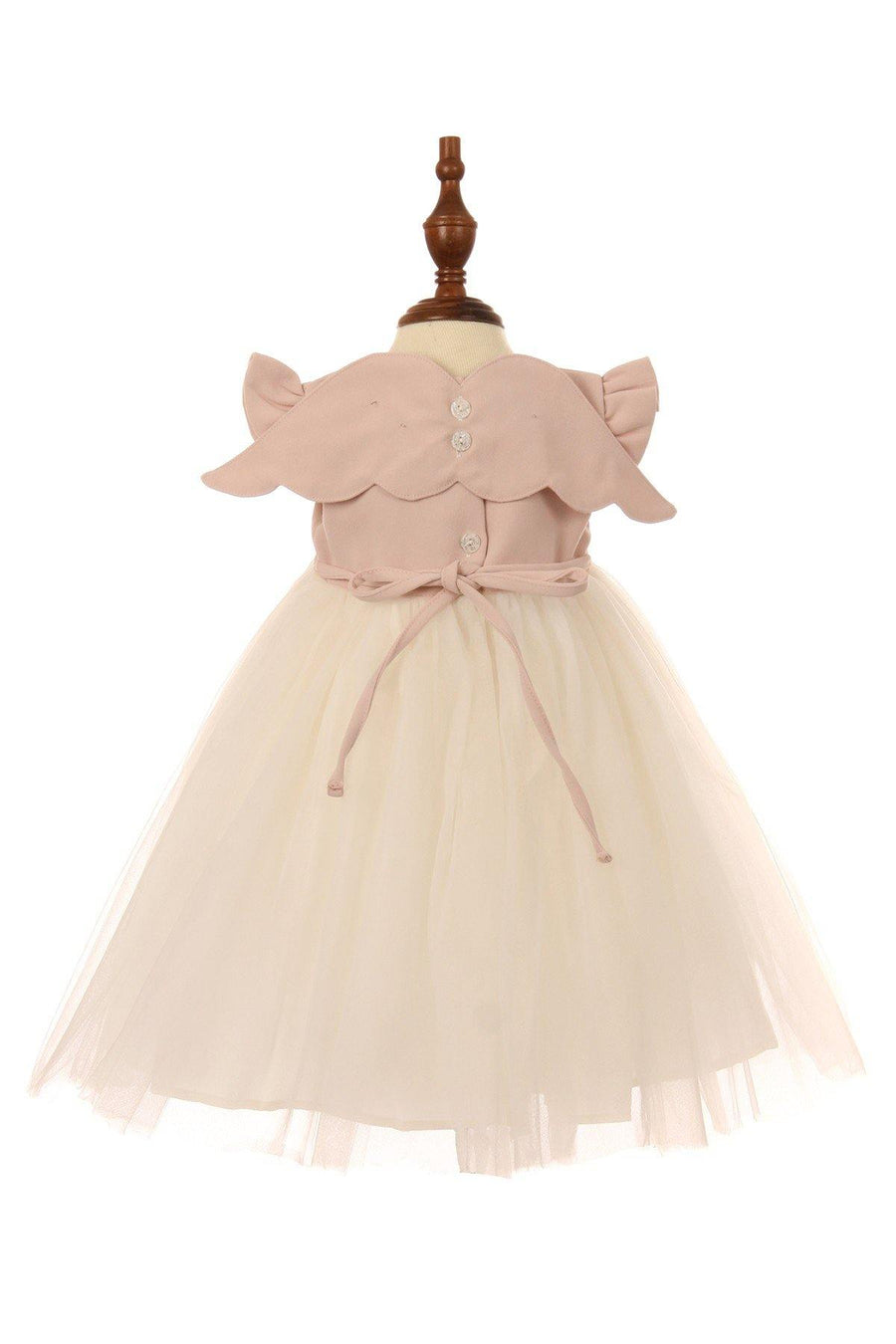 Adorable Two Tone Baby Dress - The Dress Outlet Cinderella Couture
