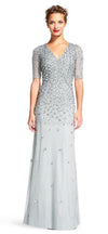 Adrianna Papell Mother of the Bride Dress Long Formal - The Dress Outlet Adrianna Papell