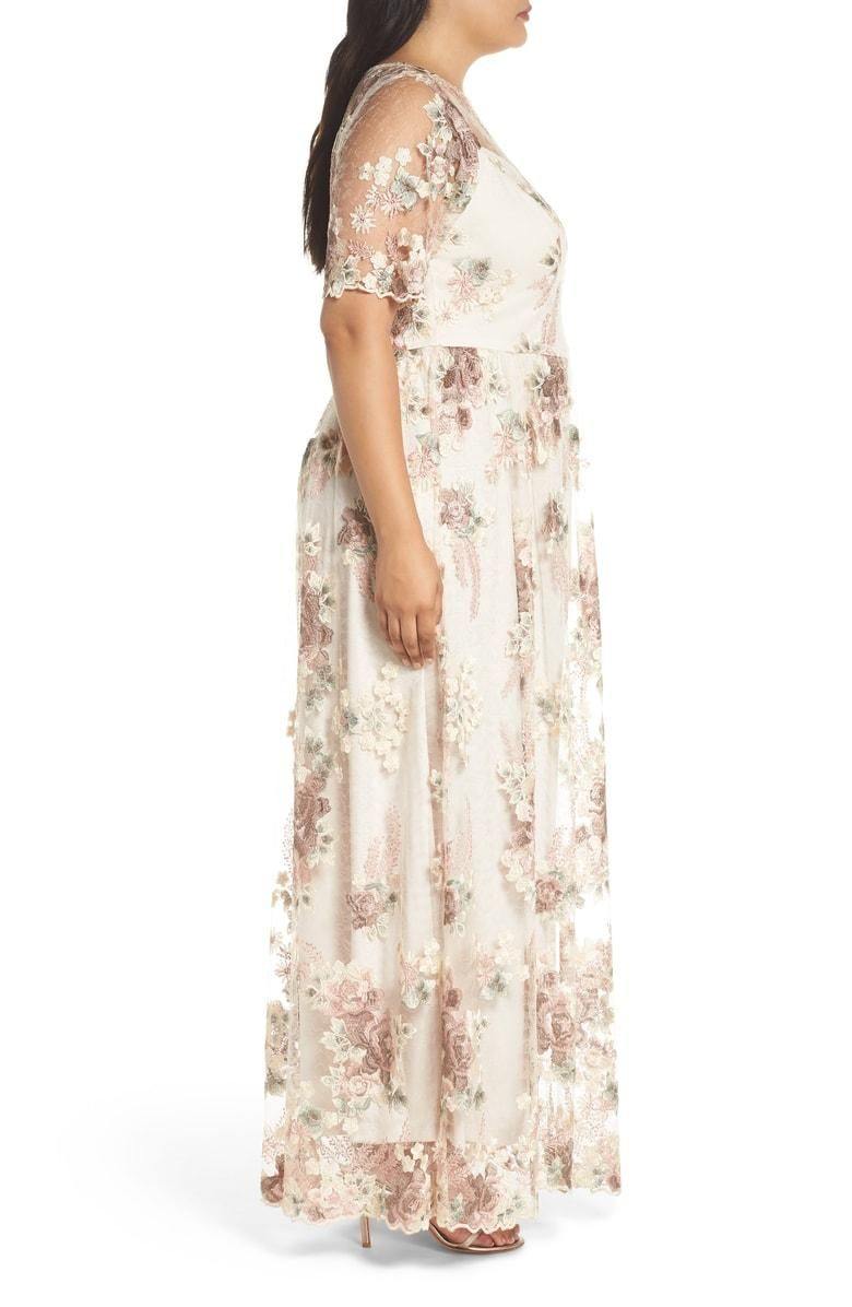 Adrianna Papell Long Formal Evening Dress AP1E203576 - The Dress Outlet