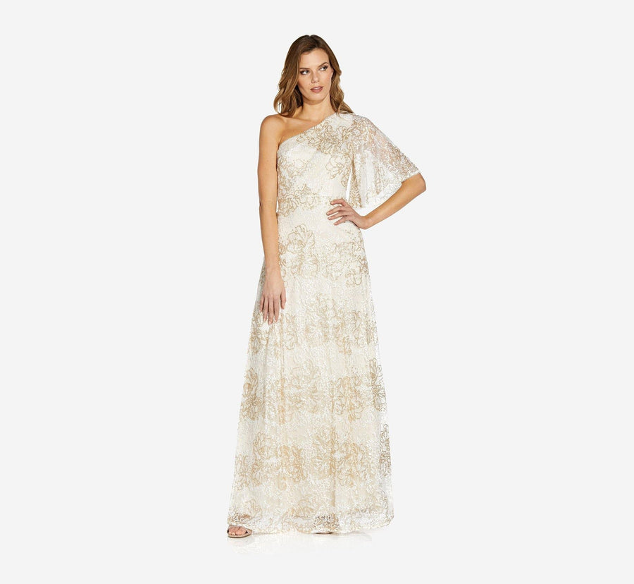 Adrianna Papell Long Formal Evening Dress AP1E207831 - The Dress Outlet