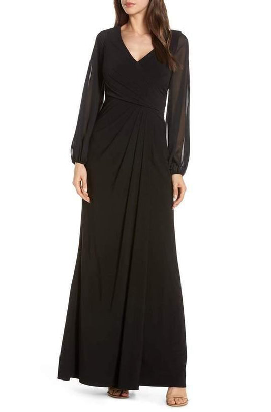 Adrianna Papell Long Sleeve Formal Dress AP1E205892 - The Dress Outlet