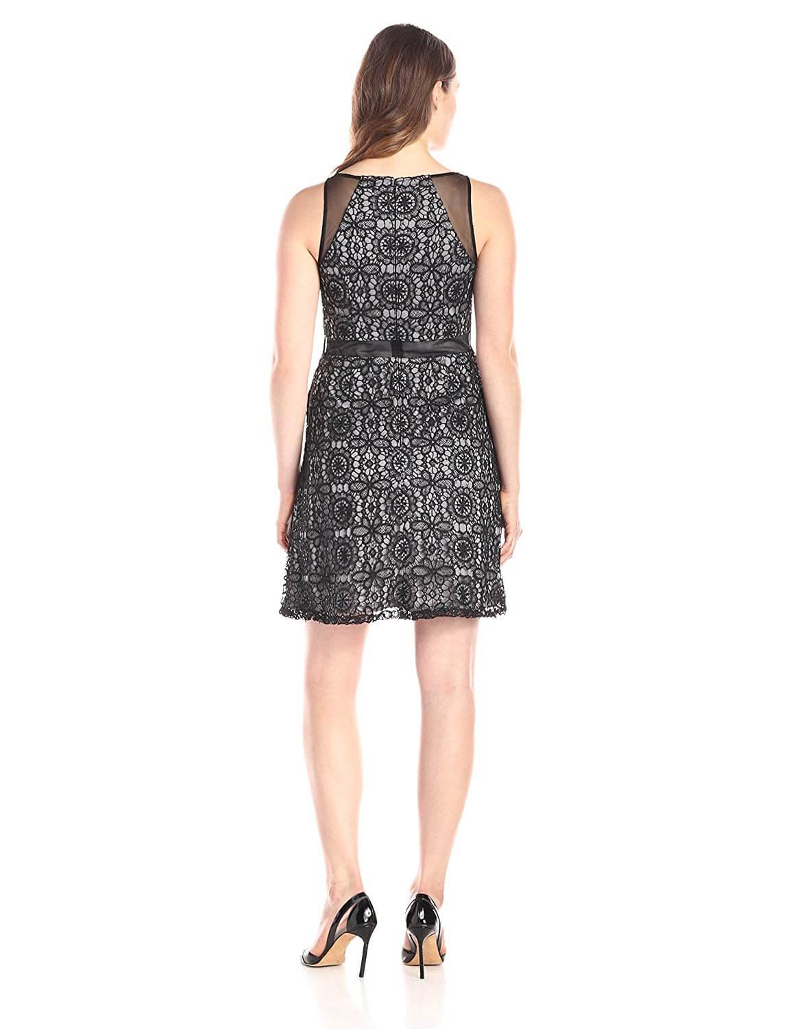 Adrianna Papell Short Cocktail Floral Dress - The Dress Outlet Adrianna Papell