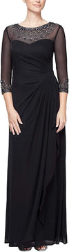 Alex Evenings Formal Long Dress 232833 - The Dress Outlet