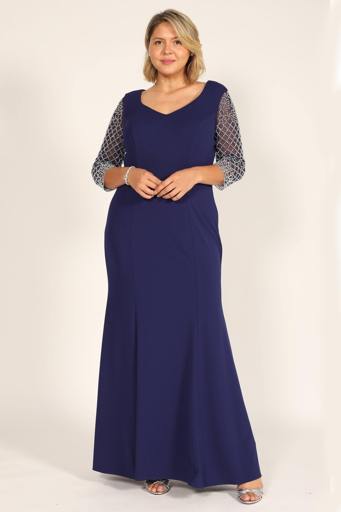 Alex Evenings Formal Long Dress 8160219 - The Dress Outlet