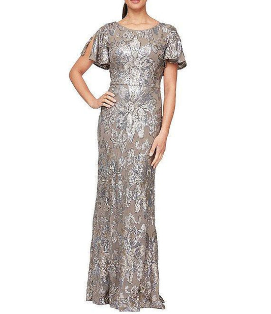 Alex Evenings Formal Long Dress 8196782 - The Dress Outlet