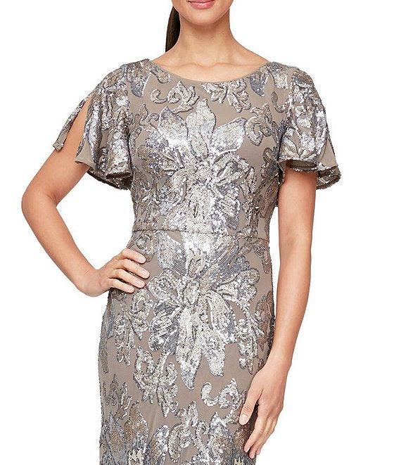 Alex Evenings Formal Long Dress 8196782 - The Dress Outlet