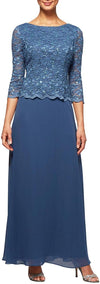 Alex Evenings Formal Long Mother of the Bride Dress 212655 - The Dress Outlet