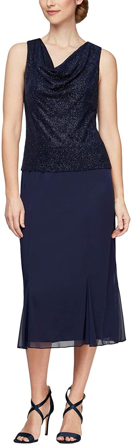 Alex Evenings Formal Mother of the Bride Dress 81211554 - The Dress Outlet