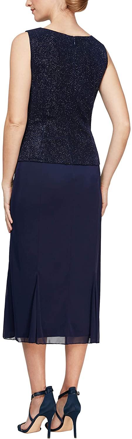 Alex Evenings Formal Mother of the Bride Dress 81211554 - The Dress Outlet