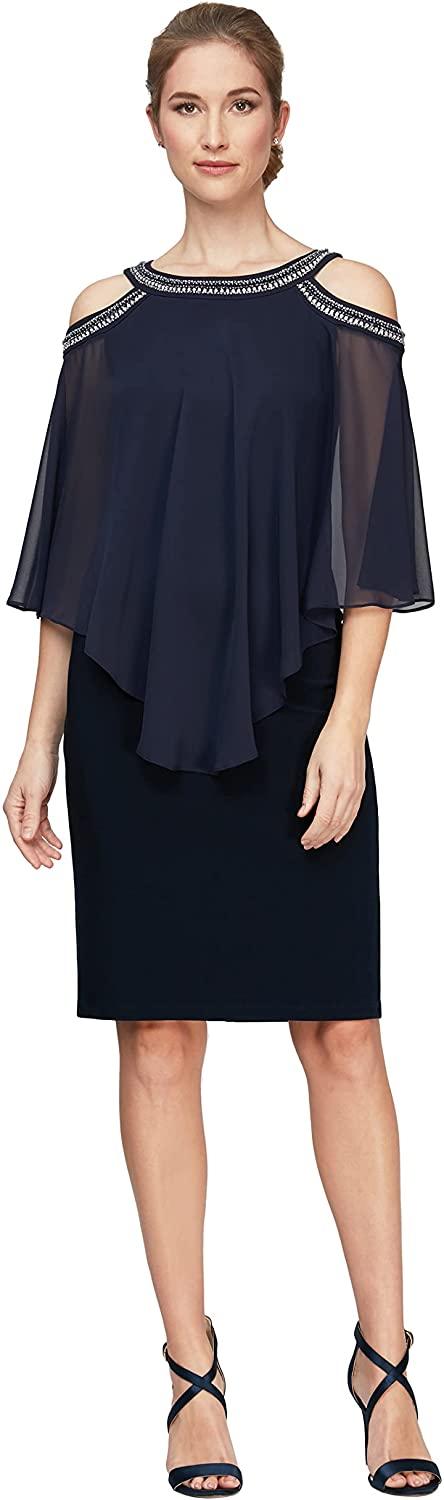 Alex Evenings Formal Short Dress 1351340 - The Dress Outlet