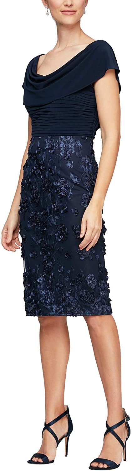 Alex Evenings Formal Short Dress 81171060 - The Dress Outlet