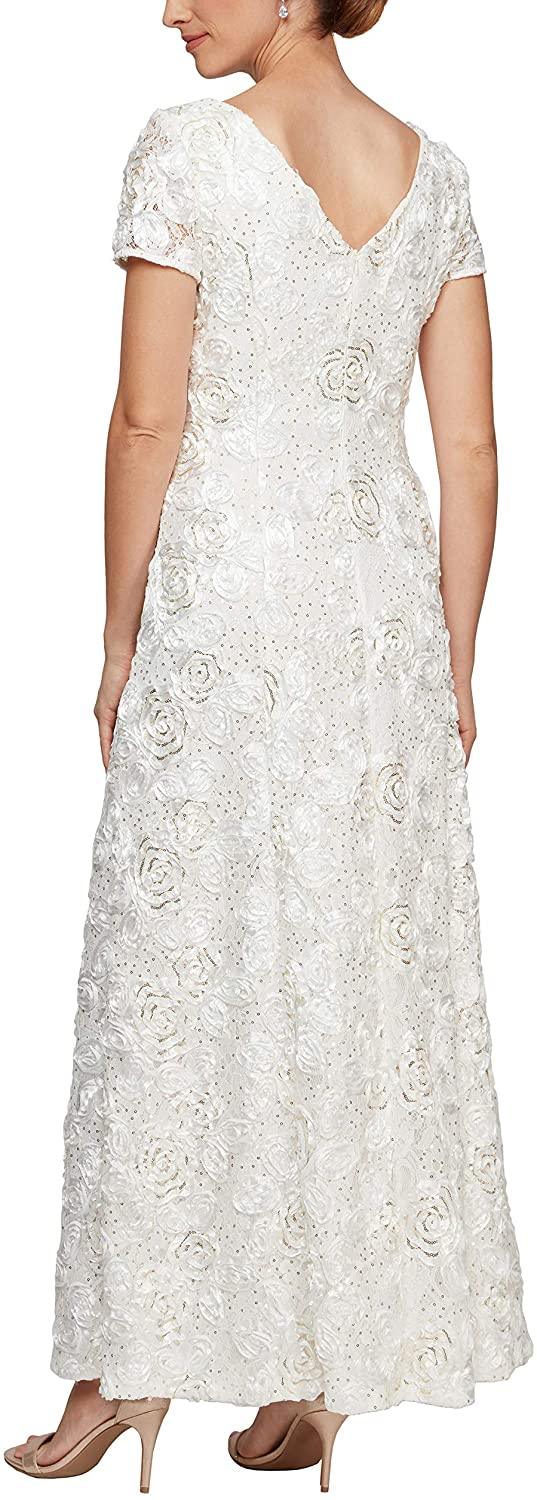 Alex Evenings Long Formal Dress 112788 - The Dress Outlet