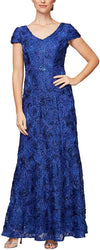 Alex Evenings Long Formal Dress 81122328 - The Dress Outlet