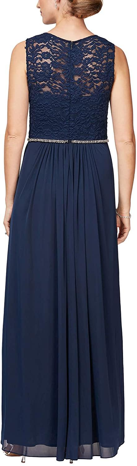 Alex Evenings Long Formal Dress 81122338 - The Dress Outlet