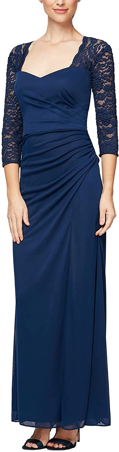 Alex Evenings Long Formal Dress 81122363 - The Dress Outlet
