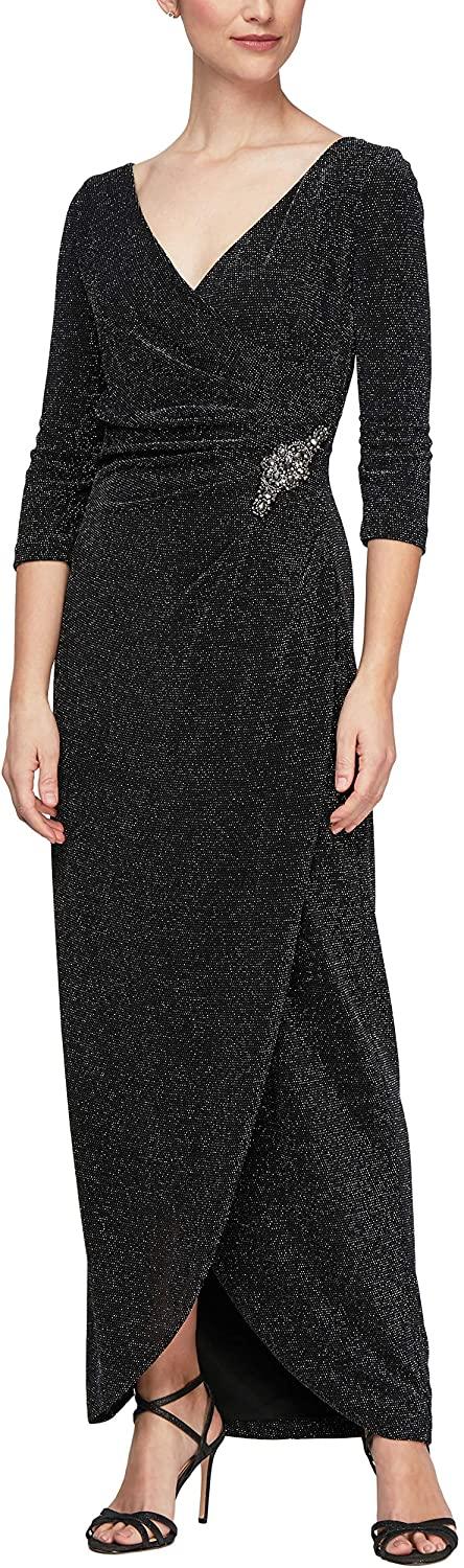 Alex Evenings Long Formal Dress 8127560 - The Dress Outlet