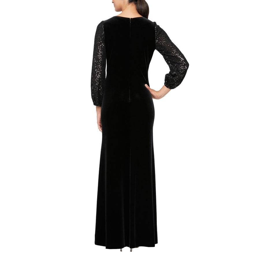 Alex Evenings Long Formal Dress 81919041 - The Dress Outlet