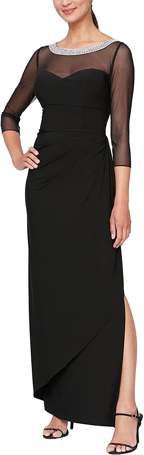 Alex Evenings Long Formal Dress 82351578 - The Dress Outlet