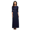 Alex Evenings Long Mother of the Bride Dress 112318 - The Dress Outlet