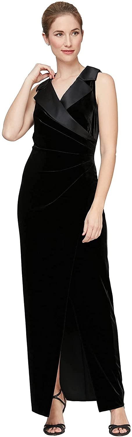 Alex Evenings Long Sleeveless Formal Dress 8191869 - The Dress Outlet