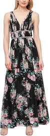 Alex Evenings Long Sleeveless Maxi Dress 8175872 - The Dress Outlet