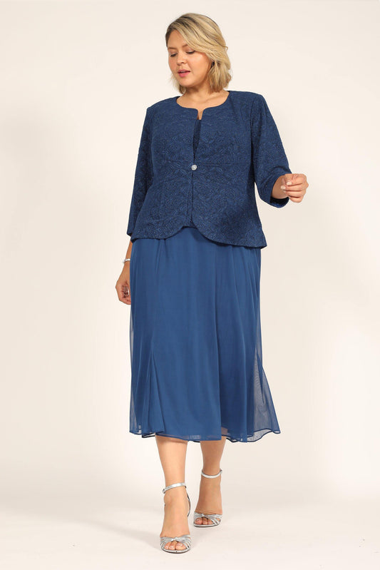 Alex Evenings Mother of the Bride Dress 8425925 - The Dress Outlet