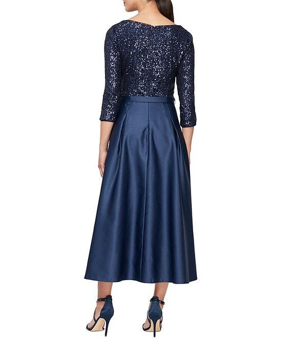 Alex Evenings Petite Long Formal Dress 8296745 - The Dress Outlet