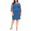 Alex Evenings Plus Size Short Dress 460146 - The Dress Outlet