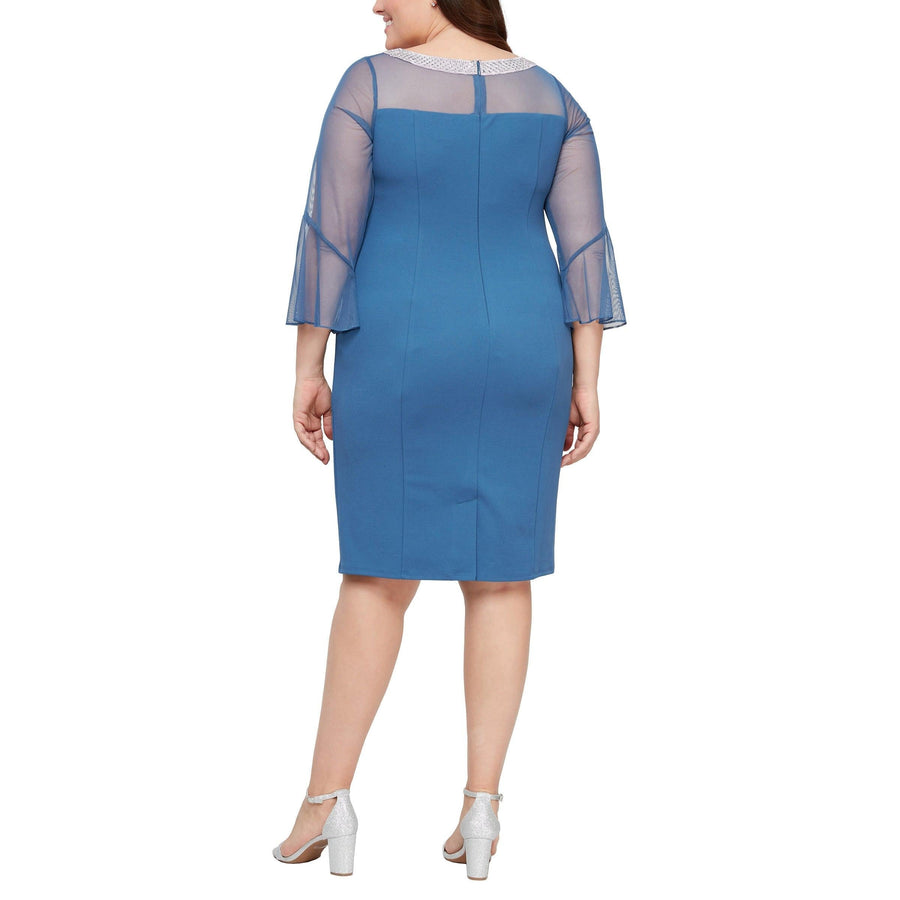 Alex Evenings Plus Size Short Dress 460146 - The Dress Outlet