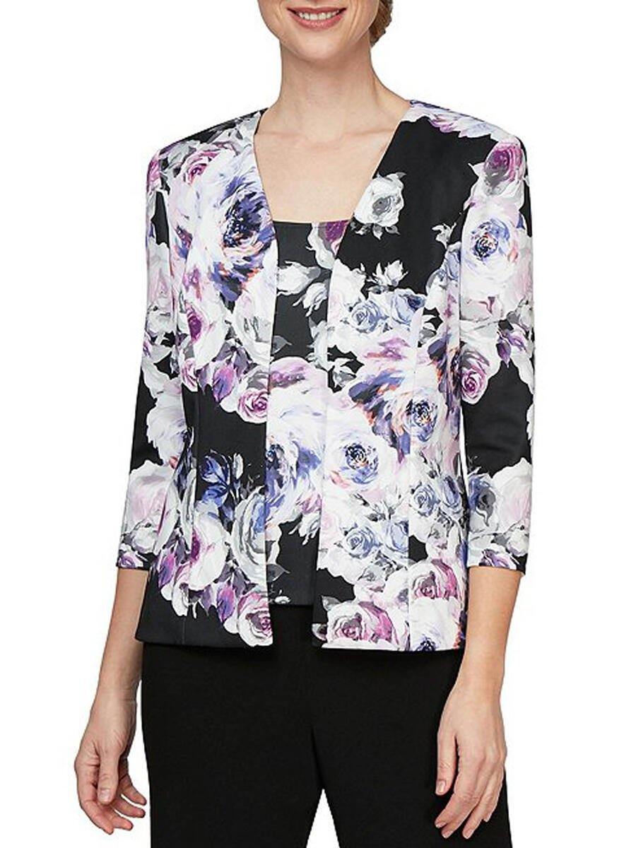 Alex Evenings Printed Twinset 8260262 - The Dress Outlet