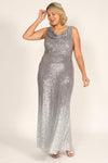 Alex Evenings Sequins Long Formal Dress 8196669 - The Dress Outlet