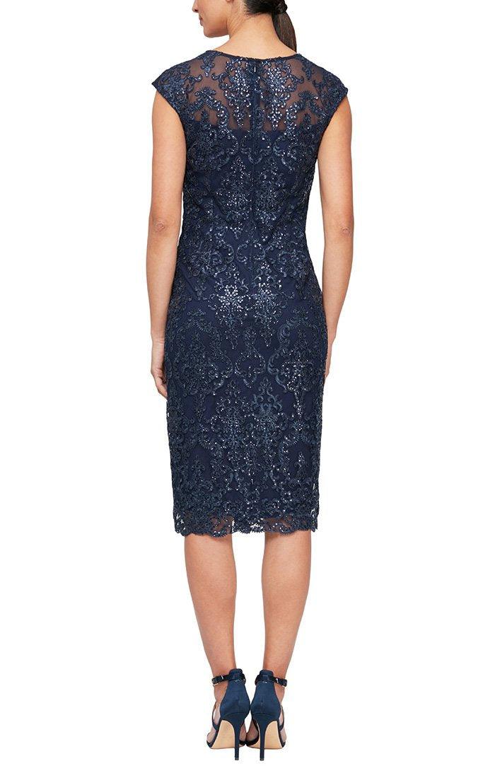 Alex Evenings Short Formal Dress 81171153 - The Dress Outlet