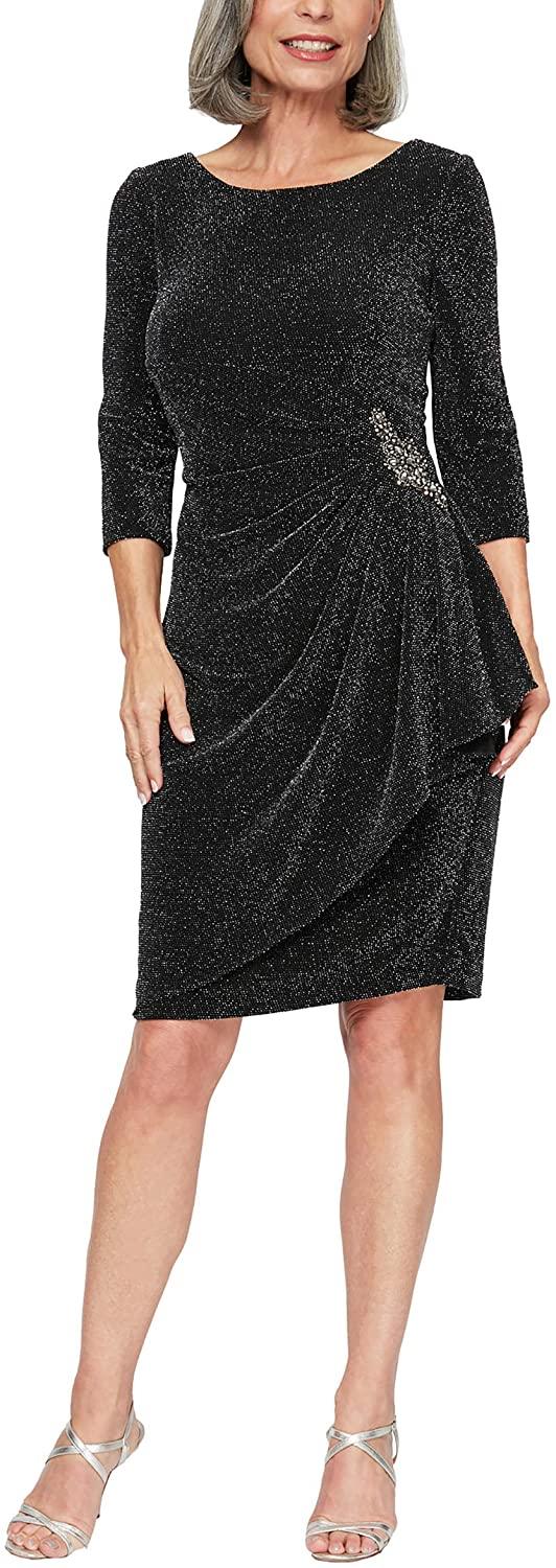 Alex Evenings Short Formal Dress 8127510 - The Dress Outlet