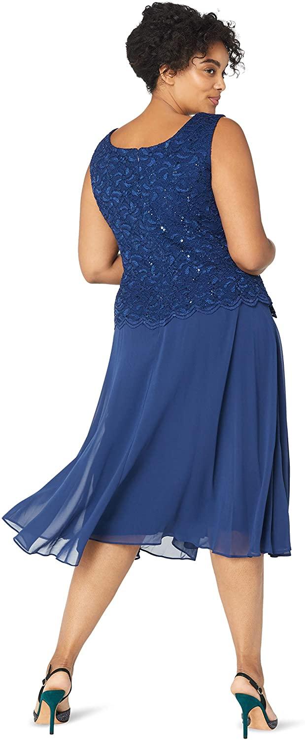 Alex Evenings Short Mother of the Bride Dress 8412213 - The Dress Outlet