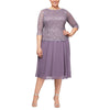 Alex Evenings Short Plus Size Chiffon Dress Sale 4121796 - The Dress Outlet