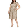 Alex Evenings Short Plus Size Lace Dress 4121570 - The Dress Outlet