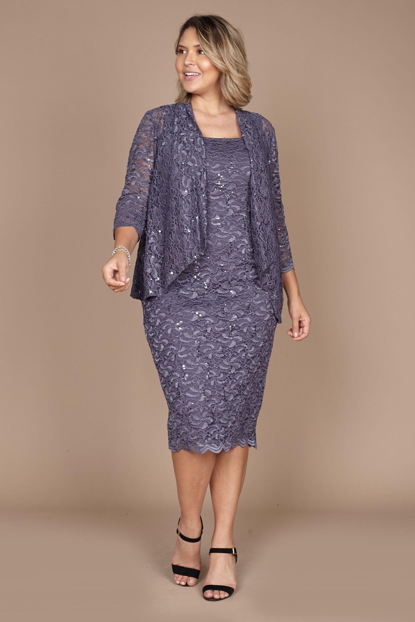 Alex Evenings Short Two Piece Dress 1121902 - The Dress Outlet