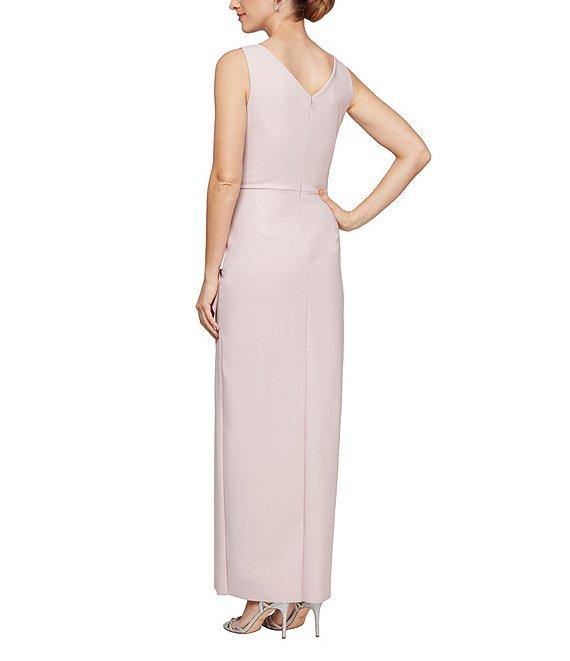 Alex Evenings Sleeveless Long Formal Dress 234200 - The Dress Outlet