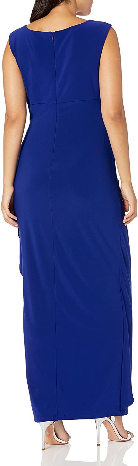 Alex Evenings Sleeveless Long Formal Dress 81351467 - The Dress Outlet