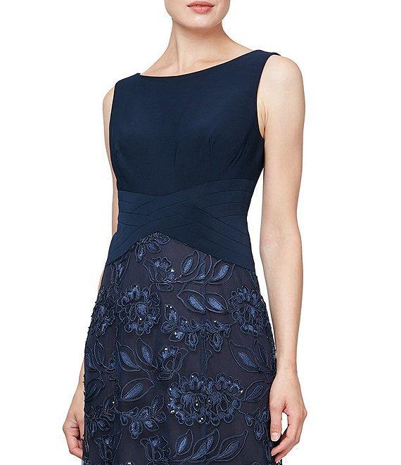Alex Evenings Sleeveless Long Formal Dress 82171030 - The Dress Outlet
