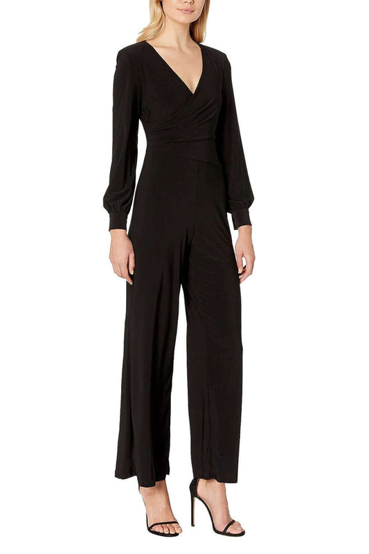 Jumpsuit Long Sleeve Formal Jumpsuit Black