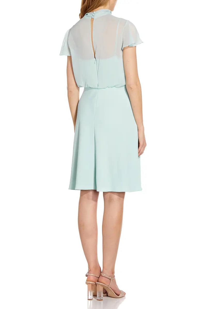 Cocktail Dresses Short A Line Cocktail Dress Mint Smoke
