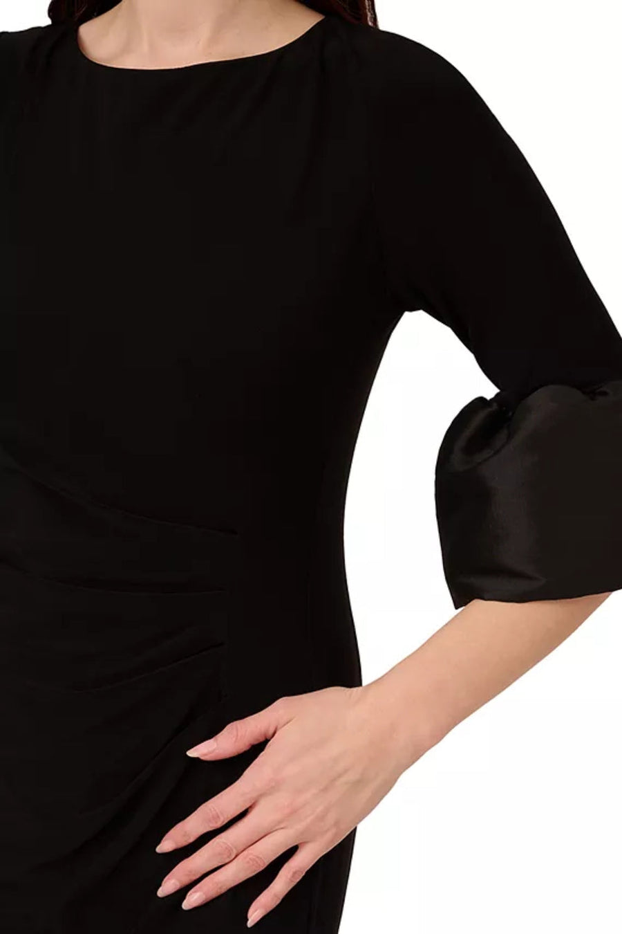 Cocktail Dresses Short Fitted Plus Size Cocktail Dress Black